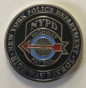 NYPD NYC Police Dept Highway Patrol Motorträger Sicherheitseinheit - Bild 1 von 5