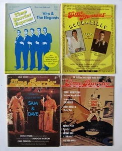Time Barrier Express Magazine - Lot Of 4 - Rock Doo-Wop R&B #s 21, 25, 26 and 27 - Picture 1 of 2