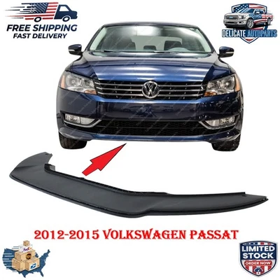 New Valance Front Lower Spoiler OEM Replaces For 2012-2015 Volkswagen Passat - Image 1 of 4