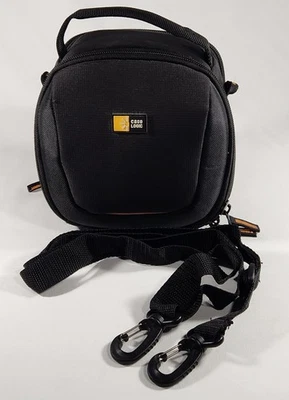 Case Logic SLMC-202 SLR Compact System Camera Medium Black Nylon Bag With Strap - Image 1 of 4