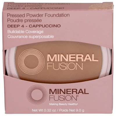 Mineral Fusion Pressed Powder Foundation, Deep 4  .32 oz - Image 1 of 4
