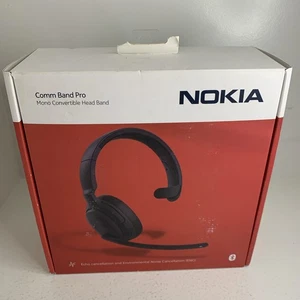 Nokia Bluetooth Comm Band Pro Mono Convertible Head Band CB-301 - Photo 1 sur 6
