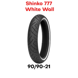 Neumático Delantero Moto Shinko 777 SR777 Blanco 90/90-21 21" 90 90 21 54H Nuevo - Imagen 1 de 3