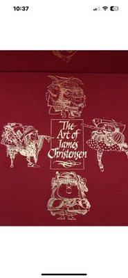 Libro de coleccionista Hombres y ángeles: El arte de James C. Christensen con LEP  Foto 1 de 4