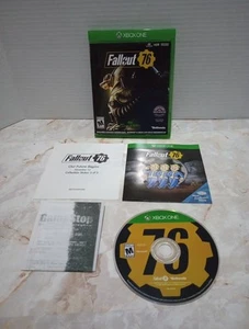 Fallout 76 (Microsoft Xbox One) Complete With Unused Decal - Picture 1 of 8
