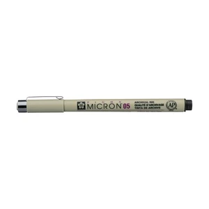 Pigma Micron 05 Fineliner - 0.45 mm Sepia Ink - Waterproof & Archival - Picture 1 of 3