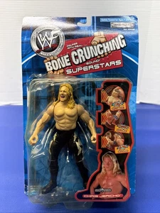 WWF Chris Jericho Y2J Vintage Jakks Bone Crunching 2001 WWF #W91500 - Picture 1 of 6