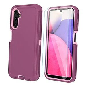 Compatible with Samsung Galaxy A14 5G Case with HD Screen Protector, Heavy - Picture 1 of 8