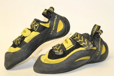 La Sportiva Italy Made Miura Mens Size 10 43 Womens 11 Strap Rock Climbing Shoes - Image 1 of 4