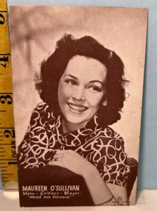 1940's Exhibit Card: Maureen O'Sullivan "Pride & Predjudice" - Picture 1 of 2