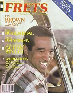 Frets Magazine February 1982 Ray Brown Jazz Bass Phil Rosenthal Leadbetter Blues - Imagen 1 de 1