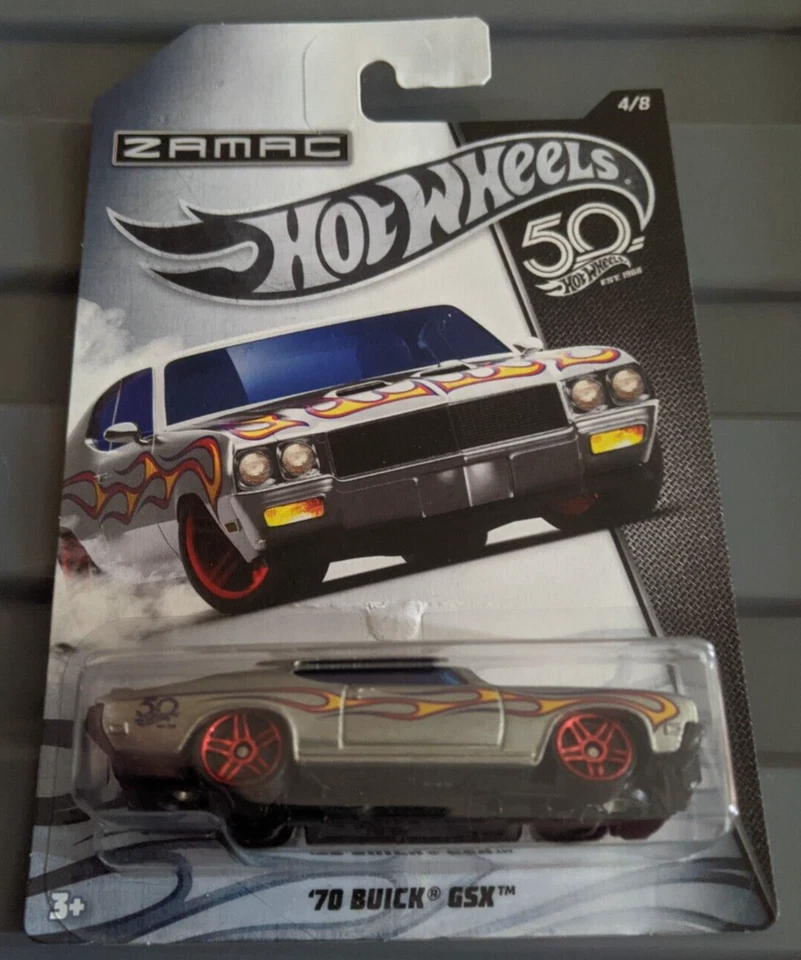 Hot Wheels FRN27 2017 50th Zamac 4/8 Buick 1970 GSX Foto 1 de 1