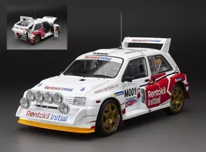 Modellino auto rally scala 1:18 SunStar MG METRO 6R4 diecast modellismo statico - Foto 1 di 1