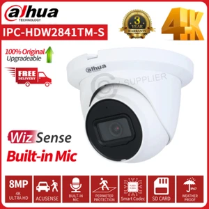 Dahua Brand 8MP WizSense Starlight IR IP Camera MIC IPC-HDW2841TM-S 2.8MM Turret - Imagen 1 de 15
