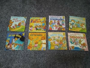 Lot 8 BERENSTAIN BEARS by Stan & Jan Berenstain First Time Reader Book Set - Picture 1 of 6