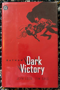 Batman Dark Victory 2001 Hardcover DC Jeph Loeb Tim Sale Knight