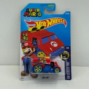 HOT WHEELS - SUPER MARIO COOL-ONE SCREEN TIME 4/5 - Picture 1 of 4
