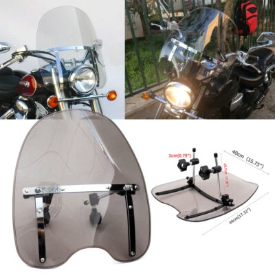 Windshield Spoiler For 1969-2017 Honda Shadow ACE Sabre Spirit VLX 600 750 1100  - Image 1 of 4