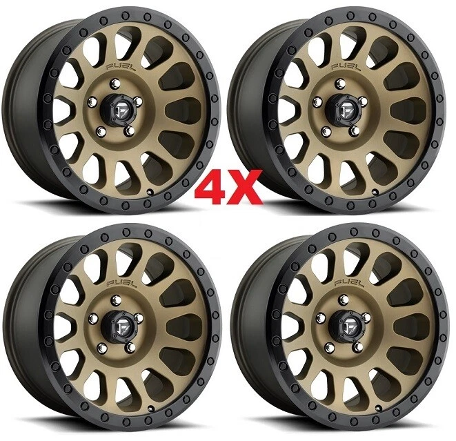 18 FUEL VECTOR WHEELS RIMS BRONZE FITS TRD TUNDRA SEQUOIA D60018905657 Foto 1 de 4