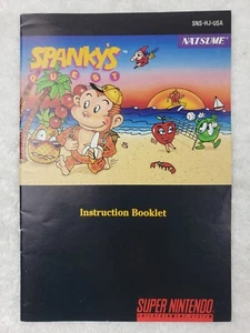 Spanky's Quest (Super Nintendo Entertainment System, 1992) *NUR HANDBUCH* - Bild 1 von 2