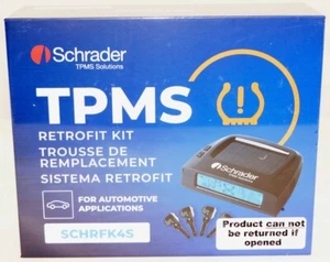 Genuine Schrader Tire Pressure Monitoring System TPMS Retrofit Kit SCHRFK4S - Picture 1 of 3