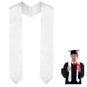 Graduation Stole Class of 2025 White Stoles for Graduation 2025 Graduation Sa... - Picture 1 of 7