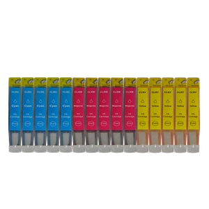 15x Drucker Patrone für Canon PIXMA IP5200 IP5300 MP970 IP4500X IP4200X mit chip - Bild 1 von 1
