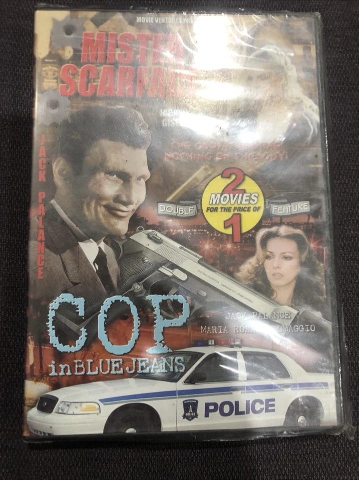 Mister Scarface 1976 Cop in Blue Jeans 1978 DVD 2003
