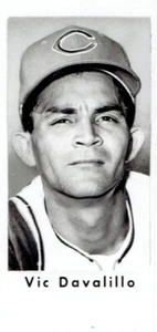 1968 Press Photo Cleveland Indians Baseball Vic Davalillo poses in uniform - Picture 1 of 2