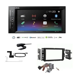Pioneer Autoradio 2-DIN Bluetooth DVD DAB für GM Hummer H2 Facelift 2007-2010 - Bild 1 von 4