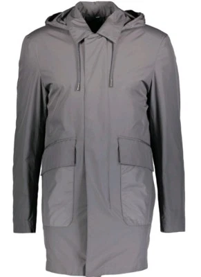 HARDY AMIES Outdoors Windbreaker Hoodie Jacket Grey Size M uk 40 eu 50 RRP £395 - Image 1 of 4
