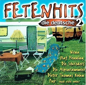(CD) Fetenhits - Die Deutsche 2 - Puhdys, City, Nena, Udo Lindenberg, J.B.O. - Bild 1 von 2