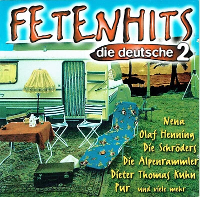 (CD) Fetenhits - Die Deutsche 2 - Puhdys, City, Nena, Udo Lindenberg, J.B.O. - Bild 1 von 2