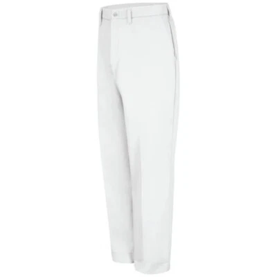 g8 Red Kap Pants Men’s 40 x 30 White Work Painters Cook PT10WHO - Image 1 of 4