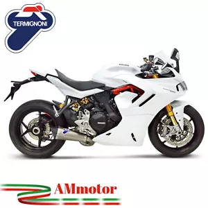 Termignoni Ducati Supersport 950 2022 Escape Moto Silenciador Exhaust Titanio - Imagen 1 de 4