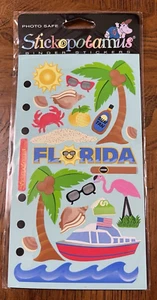 Stickopotamus FLORIDA STICKER SHEET Scrapbook Cards Journals Photo Safe - Picture 1 of 2