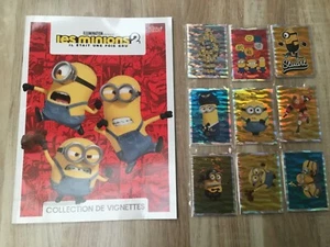 LOT ALBUM + SET COMPLET MINIONS 2 il était une fois Gru TOPPS 160 STICKERS - Imagen 1 de 1