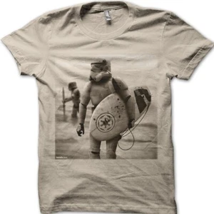 Storm trooper Surfing Star Wars EMPIRE funny printed t-shirt 9774 - Picture 1 of 7