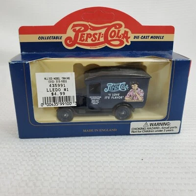 LLEDO Pepsi Cola Die Cast 1934 Chevrolet Van: I Love It's Flavor Made in England - Image 1 of 4