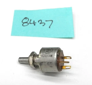 NOS A-B 5K Reverse Log Taper Pot 1/4" Bushing 1/8" Round Shaft WA1G028S502BA. PD - Picture 1 of 1