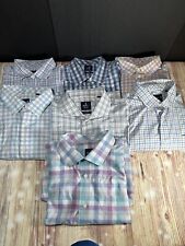 LOT Of 7 Johnnie-O Prep-Formance Button Up Long Sleeve Shirts Men's Size XXL