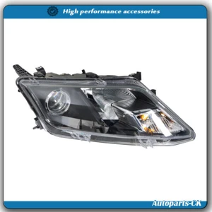 Projector Headlight Halogen Black For 2010 2011 2012 Ford Fusion Passenger Side - Picture 1 of 12