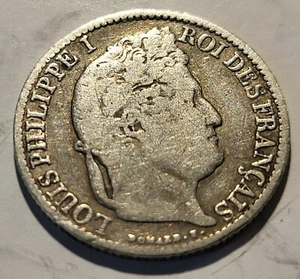 France - 1/2 francs argent Louis Philippe - 1840 - Atelier B - TTB - Imagen 1 de 2