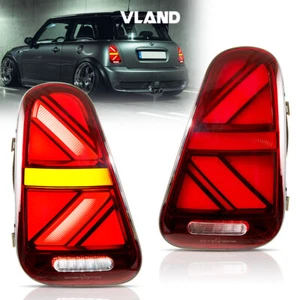 VLAND LED Rückleuchten für 2001–2006 BMW Mini Cooper R50 R52 R53 w/Animation - Bild 1 von 16