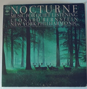 1971 NOCTURNE MUSIC FOR QUIET LISTENING LEORNARD BERNSTEIN CONDUCTOR COLUMBIA LP - Picture 1 of 5