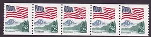 Scott #2280a Flag Over Yosemite Plate # Coil (PNC5) of 5 Stamps - MNH P#9 - Picture 1 of 3