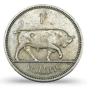 1962 Ireland 1 Shilling - Combined Ship - Picture 1 of 2
