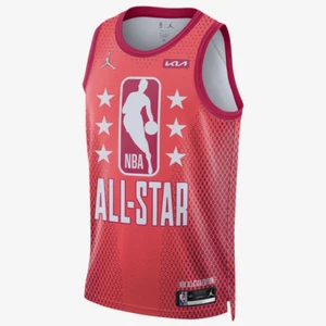Jordan Kevin Durant 2022 NBA All Star Swingman Jersey DH8042 611 Red Size 2XL - Picture 1 of 3