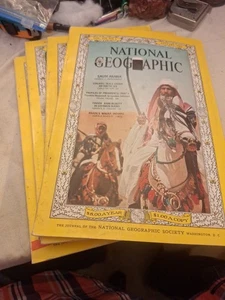 Set Of 4 Vintage 1966 National Geographic Journal Magazine. Jan Feb Jul Dec - Imagen 1 de 6