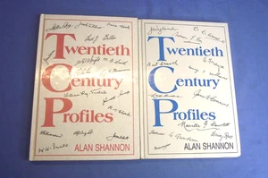 Twentieth Century Profiles Vol 1&2 By Alan Shannon - Hardcover - Bild 1 von 8